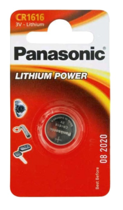 

Батарейка Panasonic CR 1616 BLI 1 LITHIUM