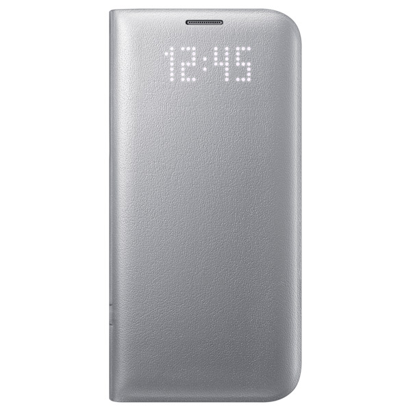 

Чехол для Samsung EF-NG935PSEGRU LED View Cover S7 Silver