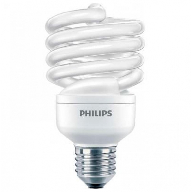 

Лампа энергосберегающая Philips E27 23W 220-240V WW 1PF/6 Econ Twister