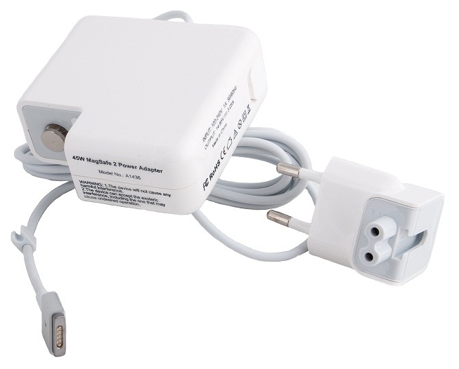 

Блок питания для ноутбука PowerPlant APPLE 220V, 45W: 14.85V 3.05A MagSafe2 (AP45LMAG2)