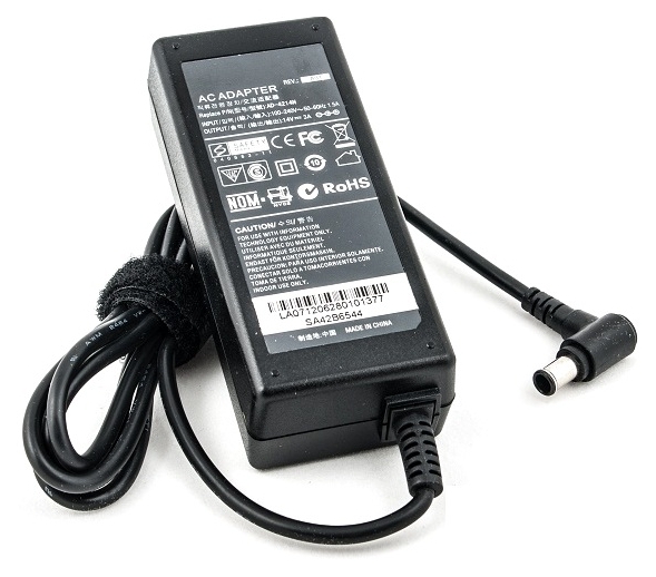 

Блок питания для ноутбука PowerPlant SAMSUNG 220V, 42W: 14V 3A (6.5*4.4mm) (SA42B6544)