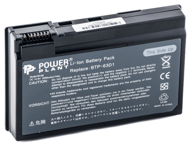 

Аккумулятор PowerPlant для ноутбуков ACER TravelMate C300 (BTP-63D1 AC-63D1-8) NB00000168