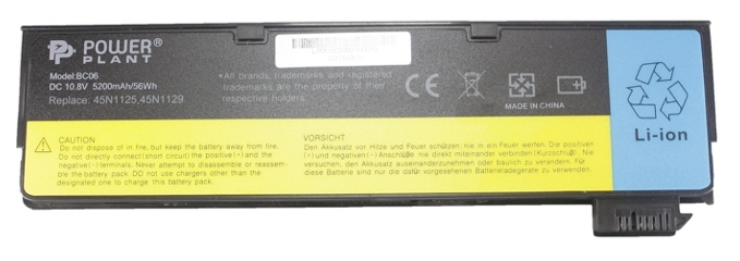 

Аккумулятор PowerPlant для ноутбуков Lenovo ThinkPad T440 (45N1127) 10.8V 5200 mAh NB00000252