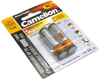 

Аккумуляторы CAMELION R06 AA 2700 mAh бл. 2 шт