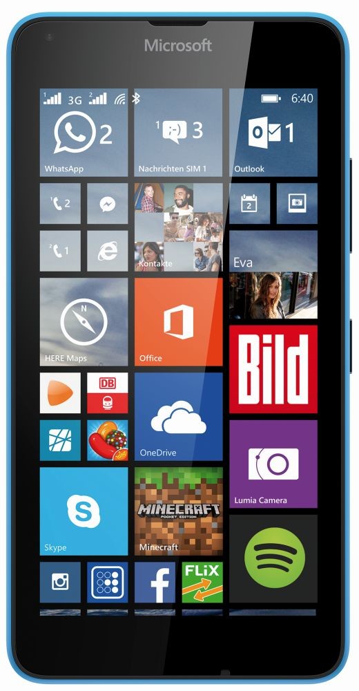 

Смартфон MICROSOFT Lumia 640 XL DS Cyan