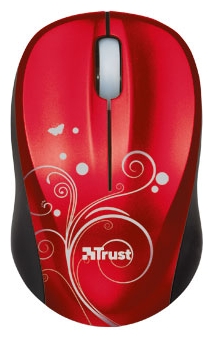 

Мышь TRUST Vivy Wireless Red