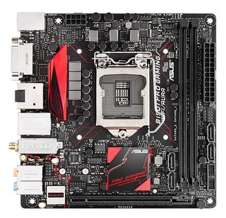 

Материнская плата Asus B150I PRO GAMING/WIFI/AURA (s1151 B150) miniITX