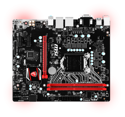 

Материнская плата MSI H110M GAMING (s1151 H110) mATX