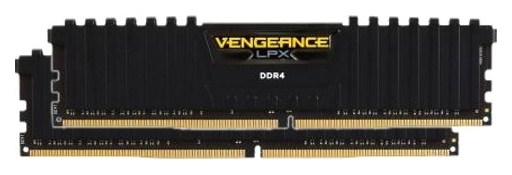 

Память Corsair Vengeance LPX Black 2x4Gb DDR4 2400Mhz (CMK8GX4M2A2400C16)