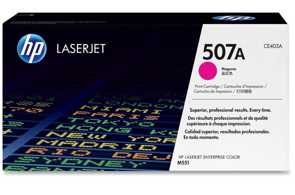 

Картридж HP LaserJet Enterprise 500 Color M551n/ 551dn/ 551xh magenta (CE403A)