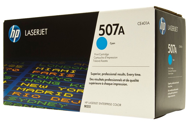 

Картридж HP LaserJet Enterprise 500 Color M551n/ 551dn/ 551xh cyan (CE401A)