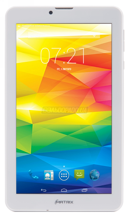 

Планшет MATRIX 7116 3G White