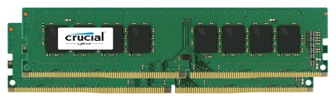 

Память Crucial 2x8GB DDR4 2400Mhz (CT2K8G4DFS824A)