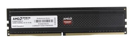 

Память AMD Radeon 1x8Gb DDR4 2133Mhz BULK (R748G2133U2S-UO)