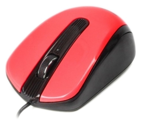 

Мышь оптическая Maxxter Mc-325-R USB красная