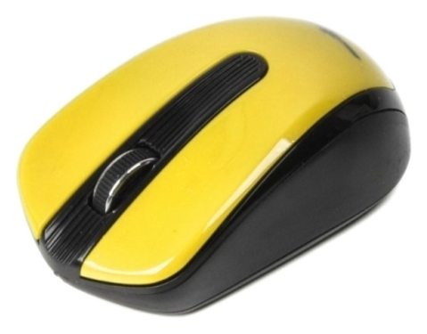 

Мышь беспроводная Maxxter Mr-325-Y USB желтая