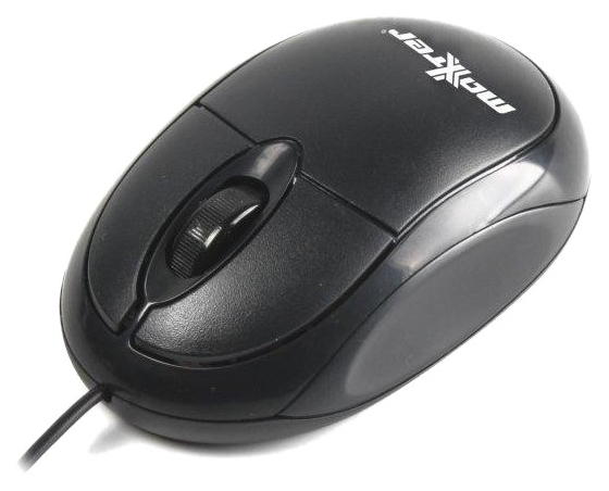 

Мини-мышь Maxxter Mc-107BK USB черная