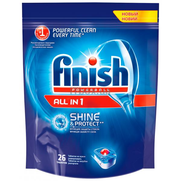 

Таблетки FINISH All in 1 (26+26 шт)