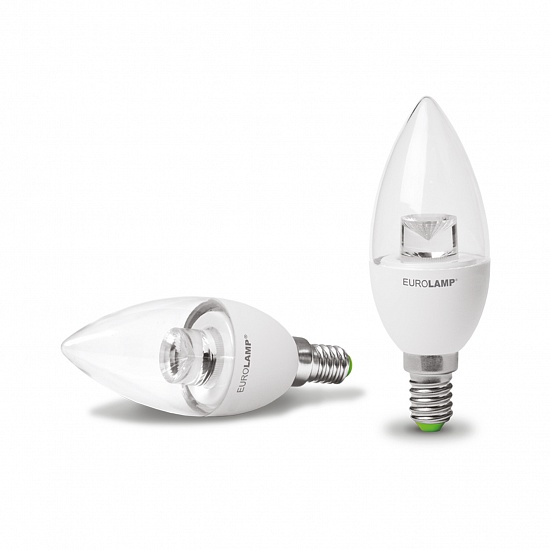 

Лампа EUROLAMP LED ЕКО D CL 6W E14 3000K (LED-CL-06143(D)