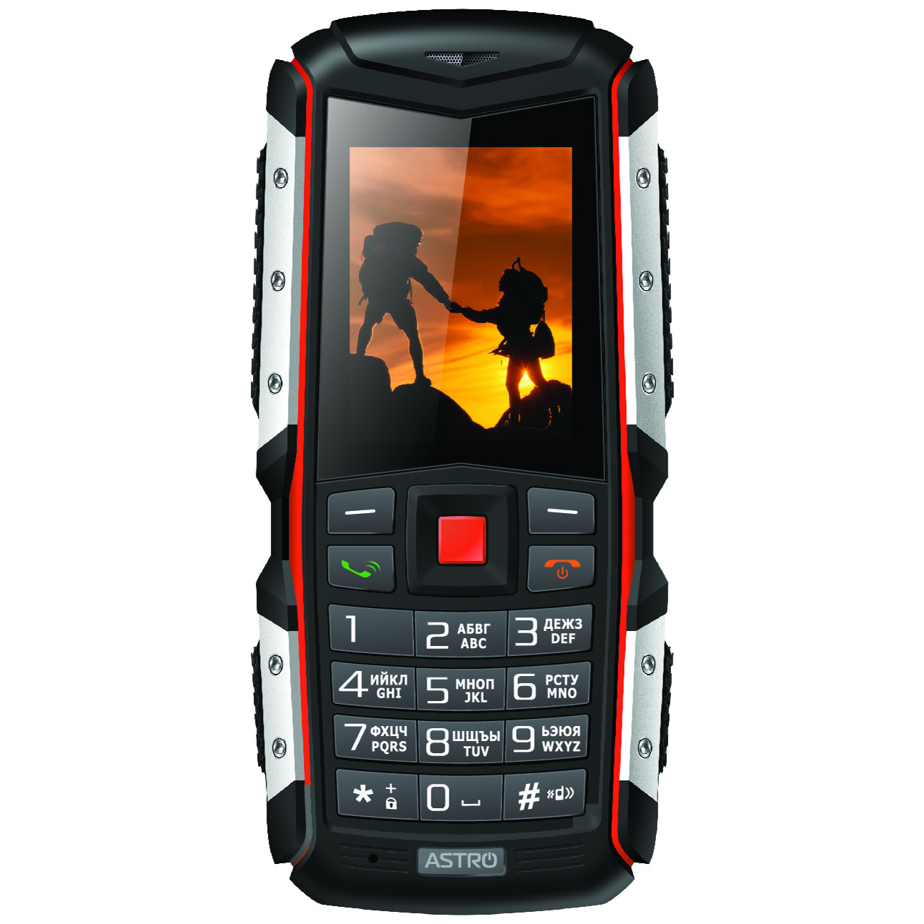 

Мобильный телефон ASTRO A200 RX Blaсk-Orange
