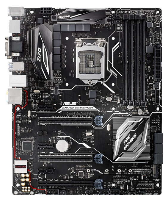 

Материнская плата Asus Z170 PRO GAMING/AURA (s1151 Z170) ATX