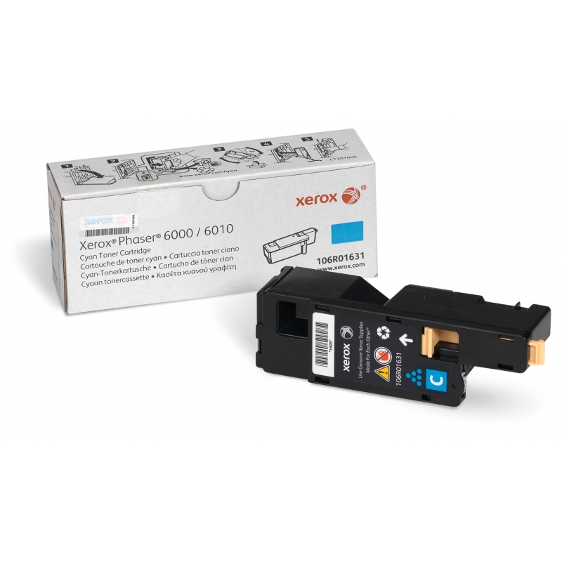 

Тонер картридж Xerox PH6000/ 6010N Cyan (106R01631)