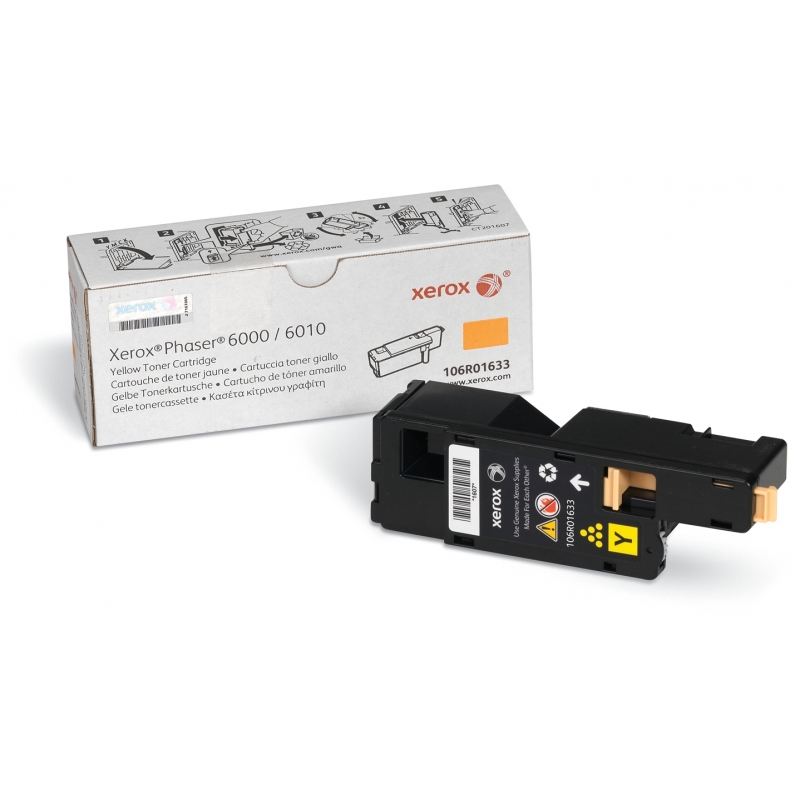 

Тонер картридж Xerox PH6000/ 6010N Yellow (106R01633)