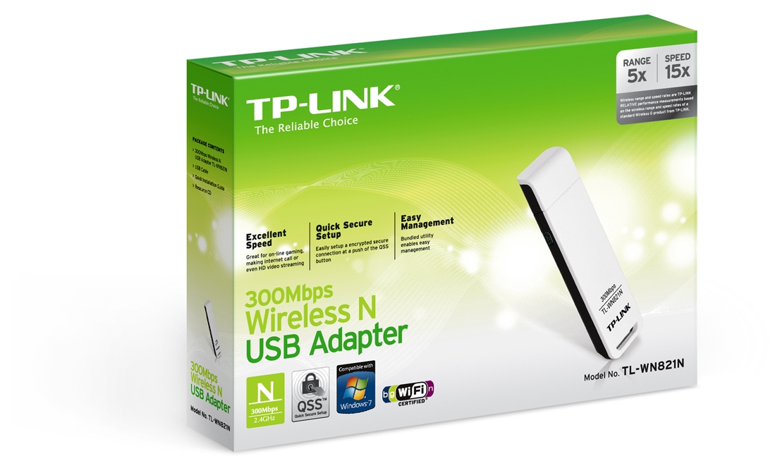 Wi-Fi адаптер TP-LINK TL-WN821N · 2