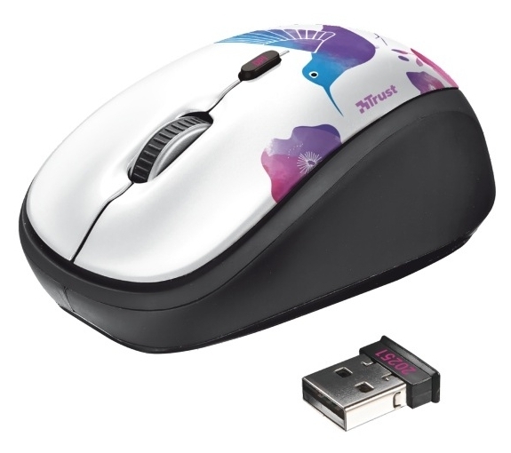 

Мышь Trust Yvi Wireless Mouse bird (20251)