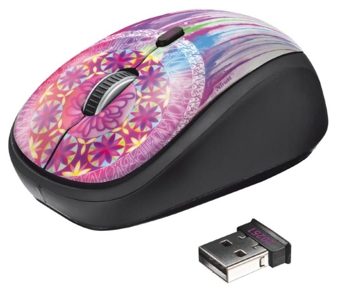 

Мышь Trust Yvi Wireless Mouse dream catcher (20252)