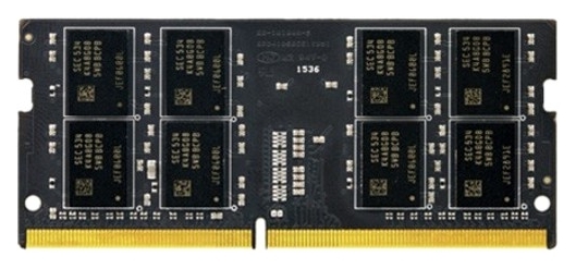 

Память SoDimm Team Elite 1x4Gb DDR4 2400Mhz (TED44G2400C16-S01)