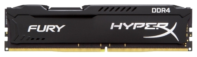 

Память Kingston HyperX Fury 1x16Gb DDR4 2400Mhz Black (HX424C15FB/16)