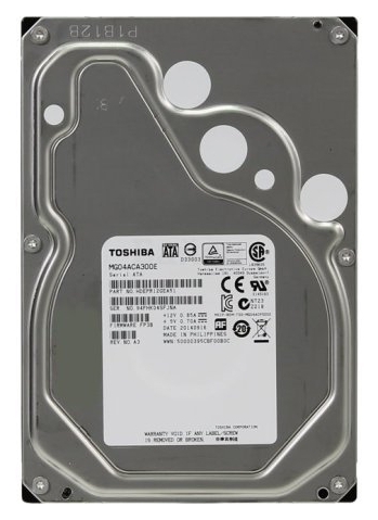 

Жесткий диск 3.5" 2ТВ Toshiba 7200RPM 128MB SATA III (MG04ACA200E)