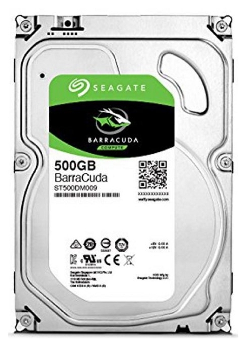 

Жесткий диск 3.5" 500Gb Seagate BarraCuda 7200RPM 32MB SATA III (ST500DM009)