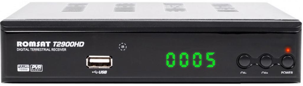 

Тюнер цифровой эфирный ROMSAT T2900HD