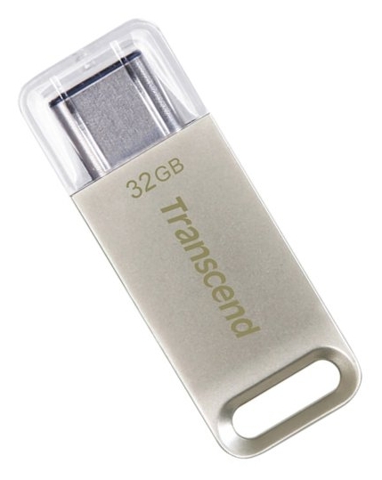 

Накопитель USB 3.1 32GB Transcend Metal Type-C Ultra (TS32GJF850S)