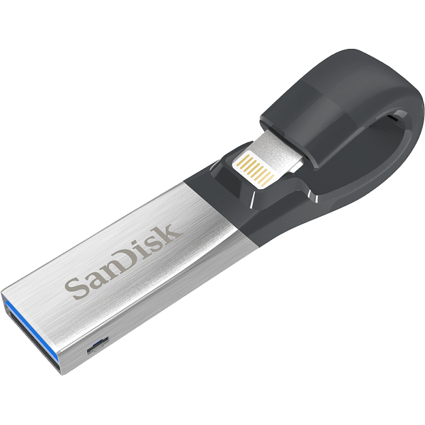 

Накопитель USB 3.0/Lightning Apple 64GB SanDisk iXpand(SDIX30N-064G-GN6NN)