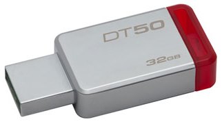 

Накопитель USB 3.1 32GB Kingston DT50 (DT50/32GB)