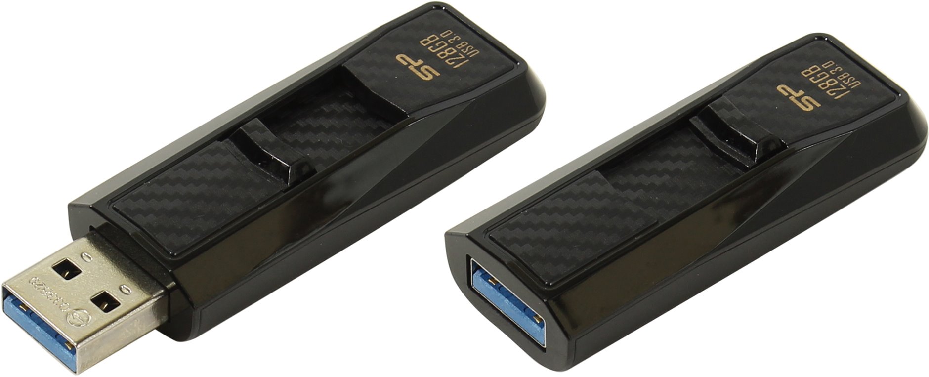 

Накопитель USB 3.0 128GB Silicon Power Blaze B50 Black (SP128GbUF3B50V1K)