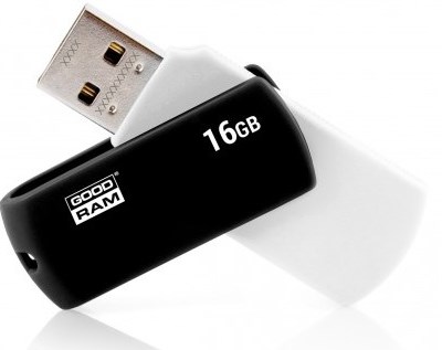 

Флешдрайв GOODRAM UCO2 16 GB Черный/Белый (UCO2-0160KWR11)