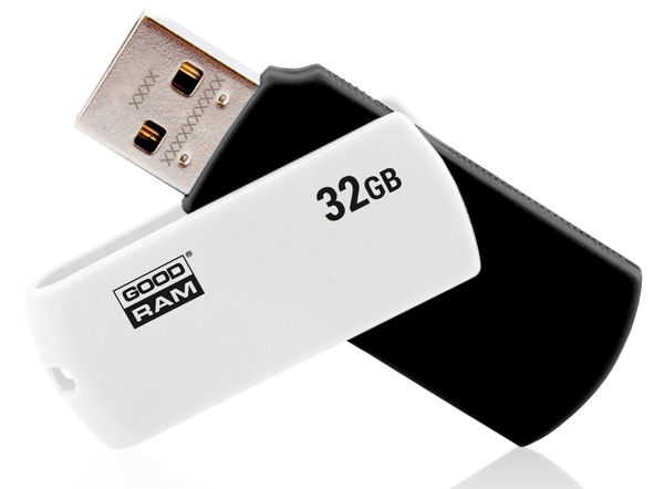 

Флешдрайв GOODRAM UCO2 32 GB Черный/Белый (UCO2-0320KWR11)