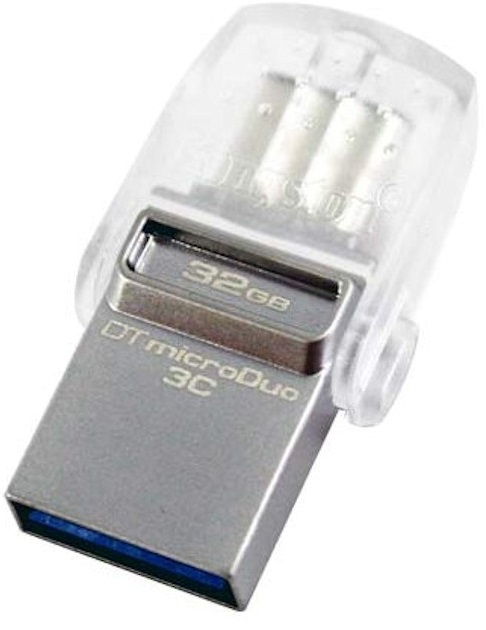 

USB FD Kingston 32Gb DT MicroDuo Type-3C USB 3.0