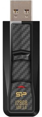 

Флешдрайв SILICON POWER Blaze B50 128 Gb USB 3.0 Черный(SP128GbUF3B50V1R)