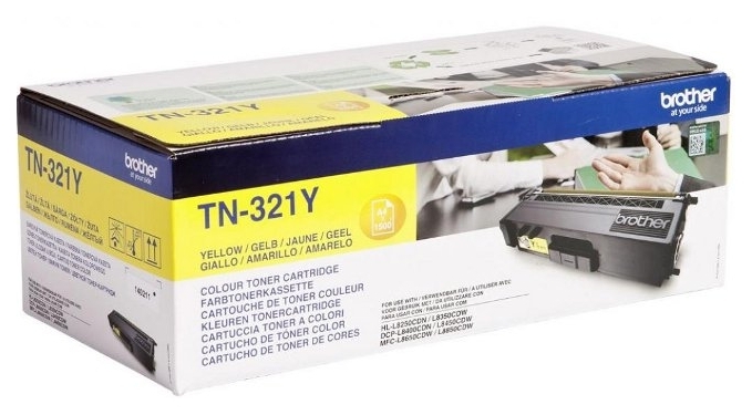 

Картридж Brother HL-L8250CDN yellow (1 500стр) (TN321Y)