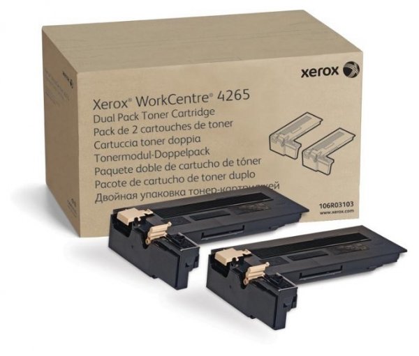 

Тонер картридж Xerox WC4265 (2*25000 стр) Двойная упаковка (106R03103)