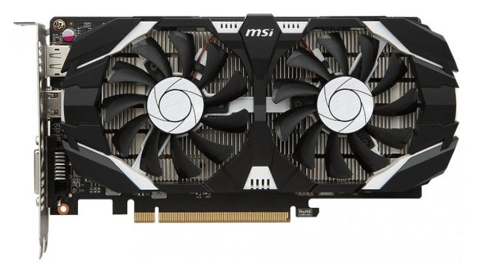 

Видеокарта MSI GeForce GTX1050TI 4GB DDR5 OC (GF_GTX_1050_Ti_4GT_OC)