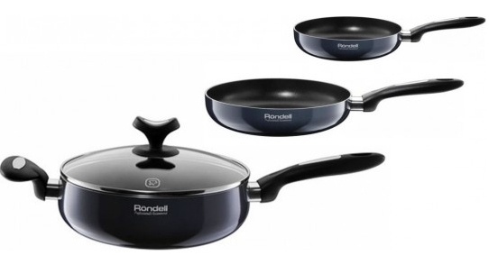 

Набор сковородок Rondell (RDA 072+074+076) Delice