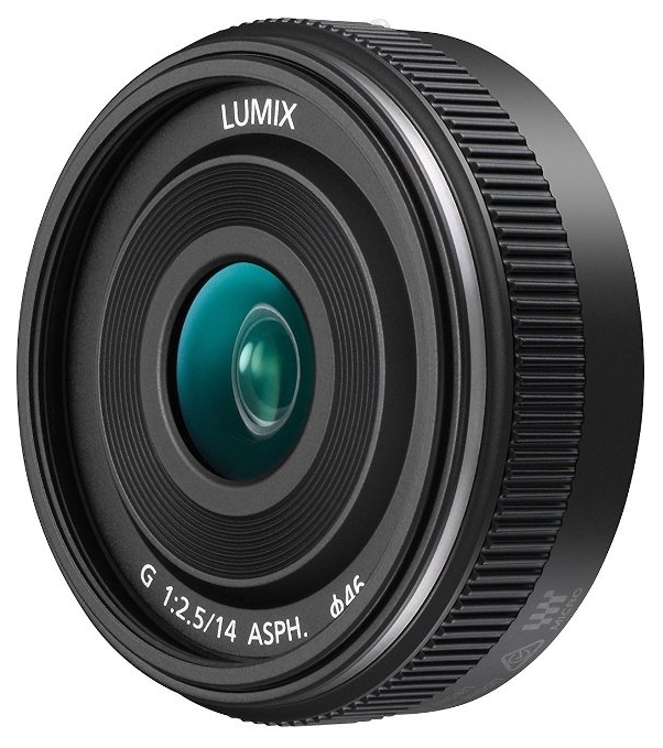 

Объектив PANASONIC Micro 4/3 Lens 14mm F/2.5 (H-H014AE-K)