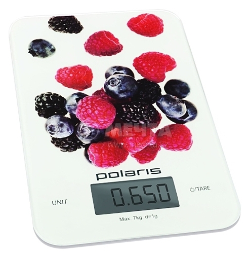 

Весы кухонные POLARIS PKS 0740 DG Ягоды