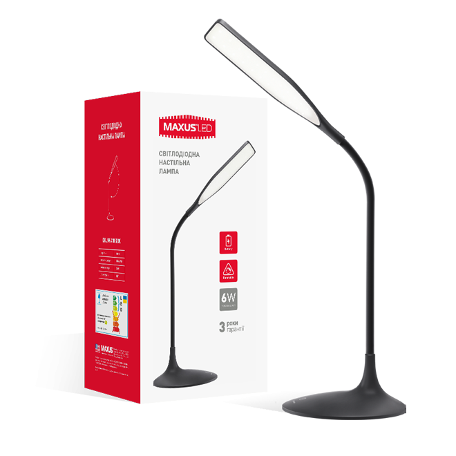 

СВЕТИЛЬНИК MAXUS DKL 6W 4100K BK ЯРКИЙ СВЕТ(1-DKL-002-01) square